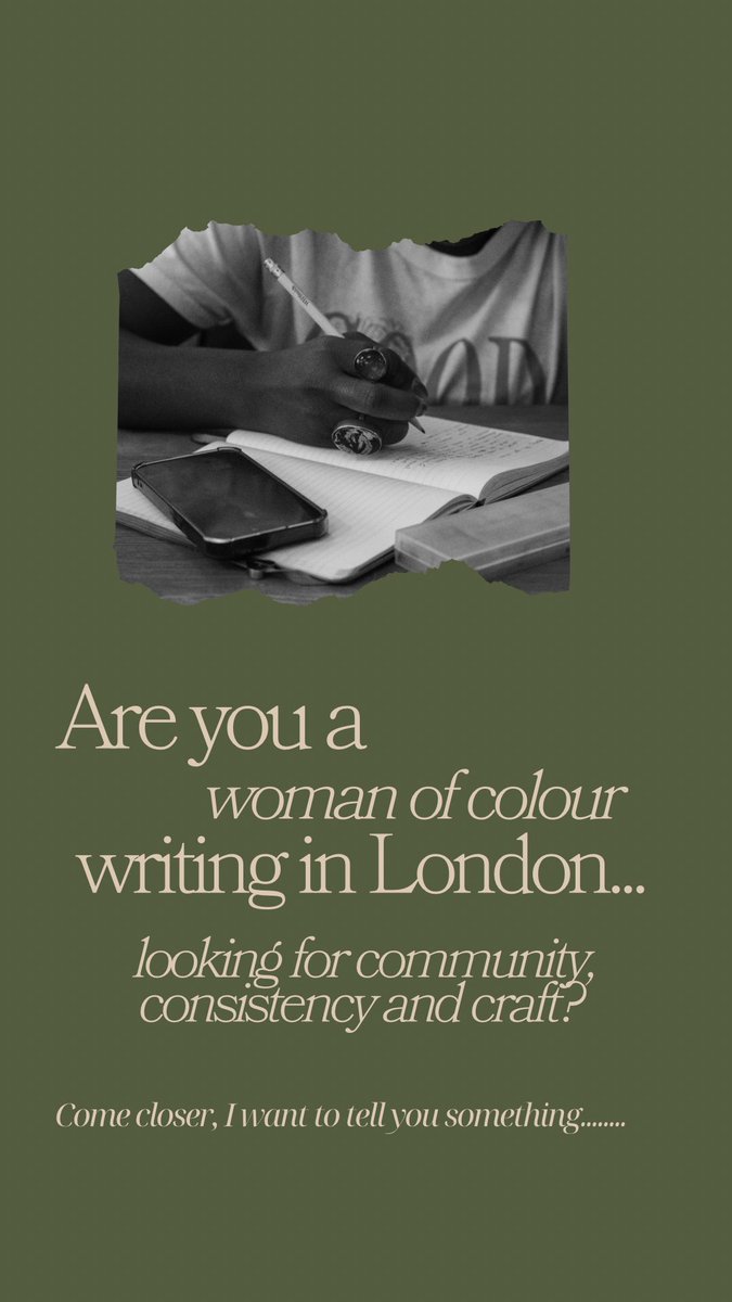__mofiyinfoluwa's tweet photo. I forgot to share that I’m teaching a 6-week in person creative nonfiction workshop with The Listen Journal, here in London! £150 for 6 classes is a fantastic deal. 

Deadline to apply is 6pm today and we have payment plans! 

https://t.co/xnSFLha1oN https://t.co/MgiZvgHr4r