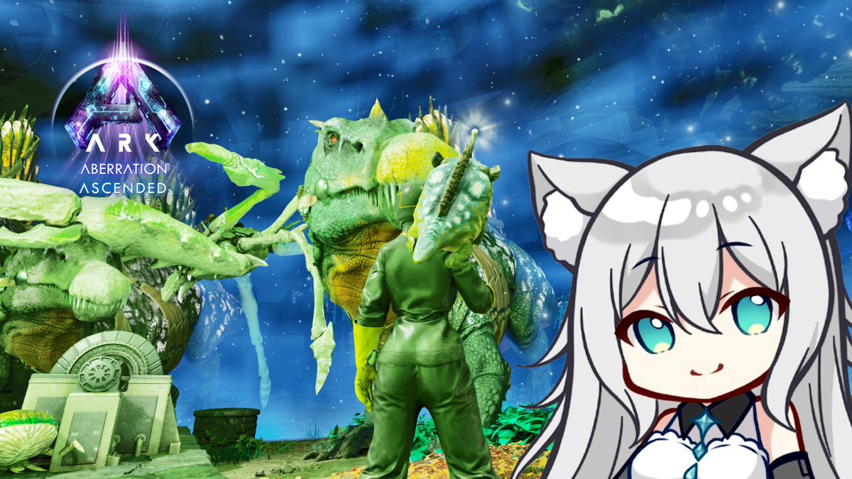 19時45分配信開始予定！！
中層拠点建築するのだ！！🐈#21[ARK: Survival Ascended　Aberration]
youtube.com/watch?v=KbqsXV…