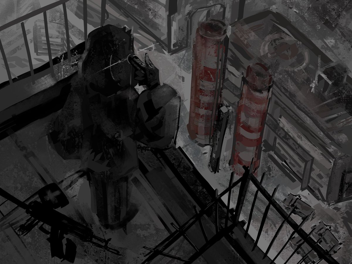 Tiige_e's tweet image. Before  rendering      —&amp;gt;      After rendering 
#art #digitalart #digital