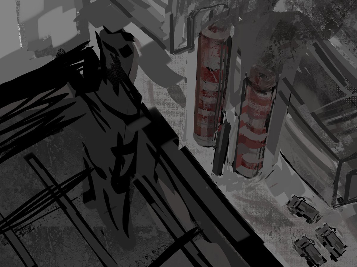 Tiige_e's tweet image. Before  rendering      —&amp;gt;      After rendering 
#art #digitalart #digital
