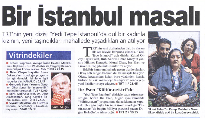 oznerdemm's tweet photo. Tam 25 yıl önce bugün, ülkede yapılmış en kaliteli dizi Yeditepe İstanbul'un ilk bölümü yayınlanmış. Kaleminize sağlık 🙋‍♂️@HnkrAli https://t.co/DqcfpW0ouN