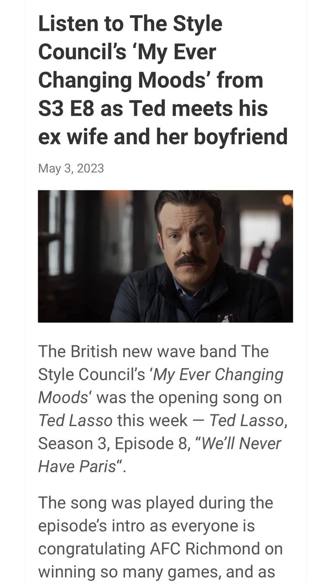 The Style Council tweet media