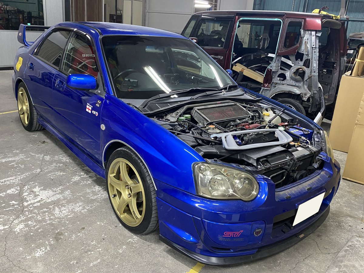 Terry@GDBインプ＋スイスポ×2＝17速 tweet media