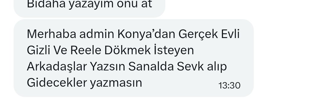 KONYA İTİRAF ET, GİZLİ PAYLAŞIM 💯💯 tweet media