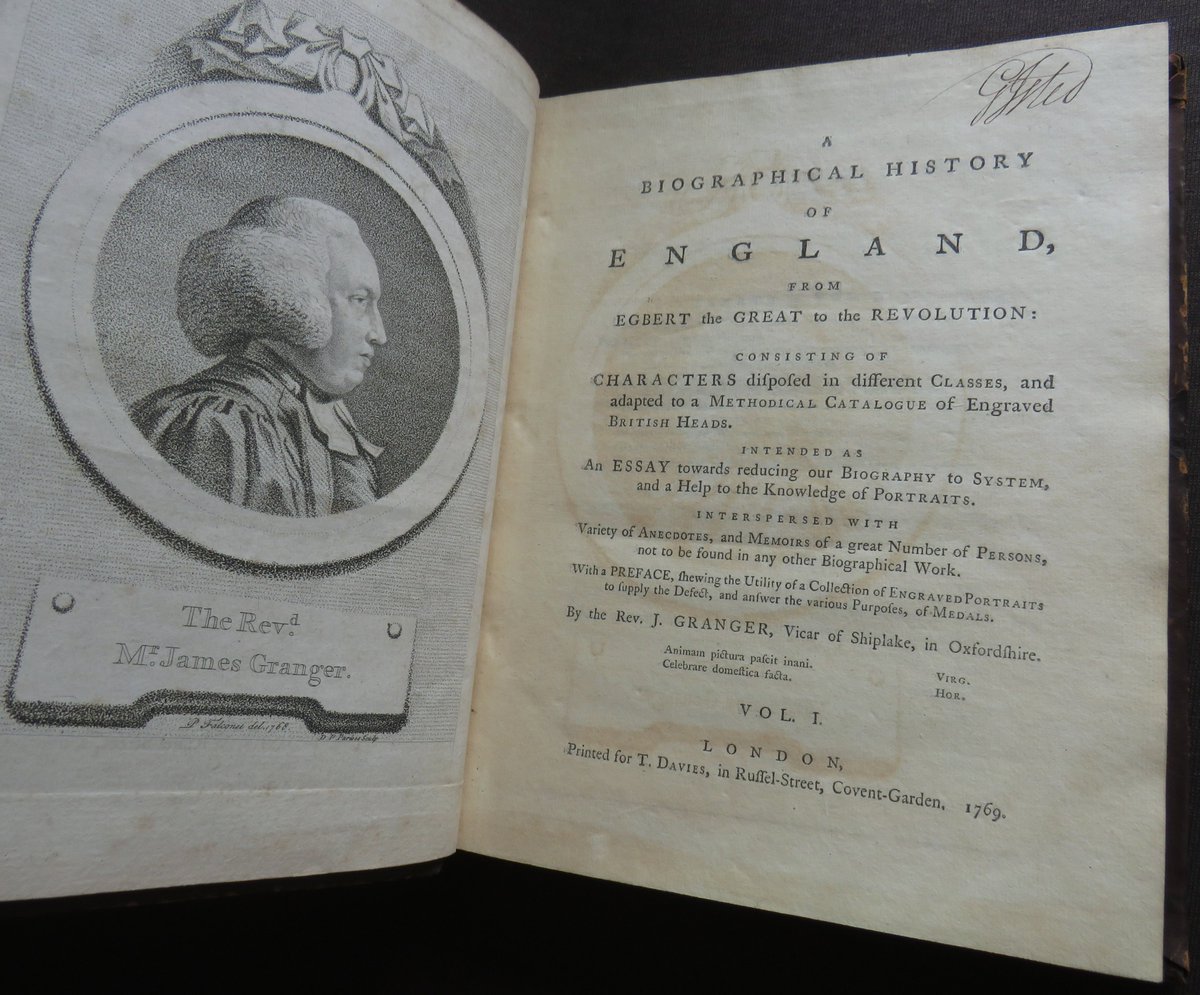 wisdompedlars's tweet image. Rare BIOGRAPHICAL HISTORY ENGLAND 1769 GRANGER 4v CHRONOLOGY 1st KING CHARLES

#books #antiquarian #history #England #biography #people #chronology #monarchy #reigns #bookauction 
bit.ly/4tSyjei