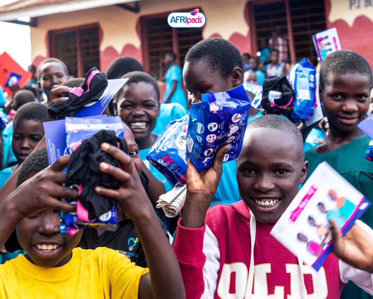 AFRIpads's tweet photo. We kicked off Menstrual Health Awareness Month with a Pre-Menstrual Health Day outreach in Jinja District 💫

In partnership with the Jinja Network of Young People Living with HIV @JINJANYPA, AGORA @AgoraCFR, and Dr Jimmy Spire Ssentongo @SpireJim, https://t.co/l5L1s9KFLk