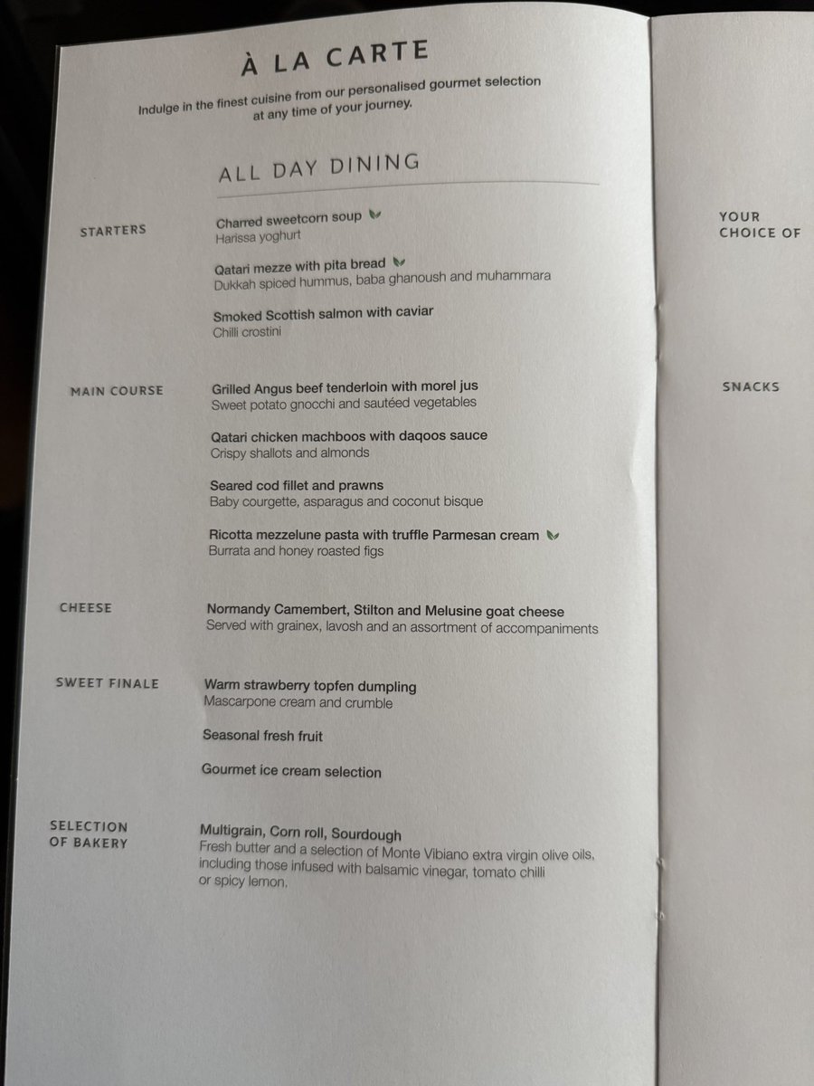 BrydonN2's tweet image. And there was I thinking it’d be breakfast…. #qatarairways
