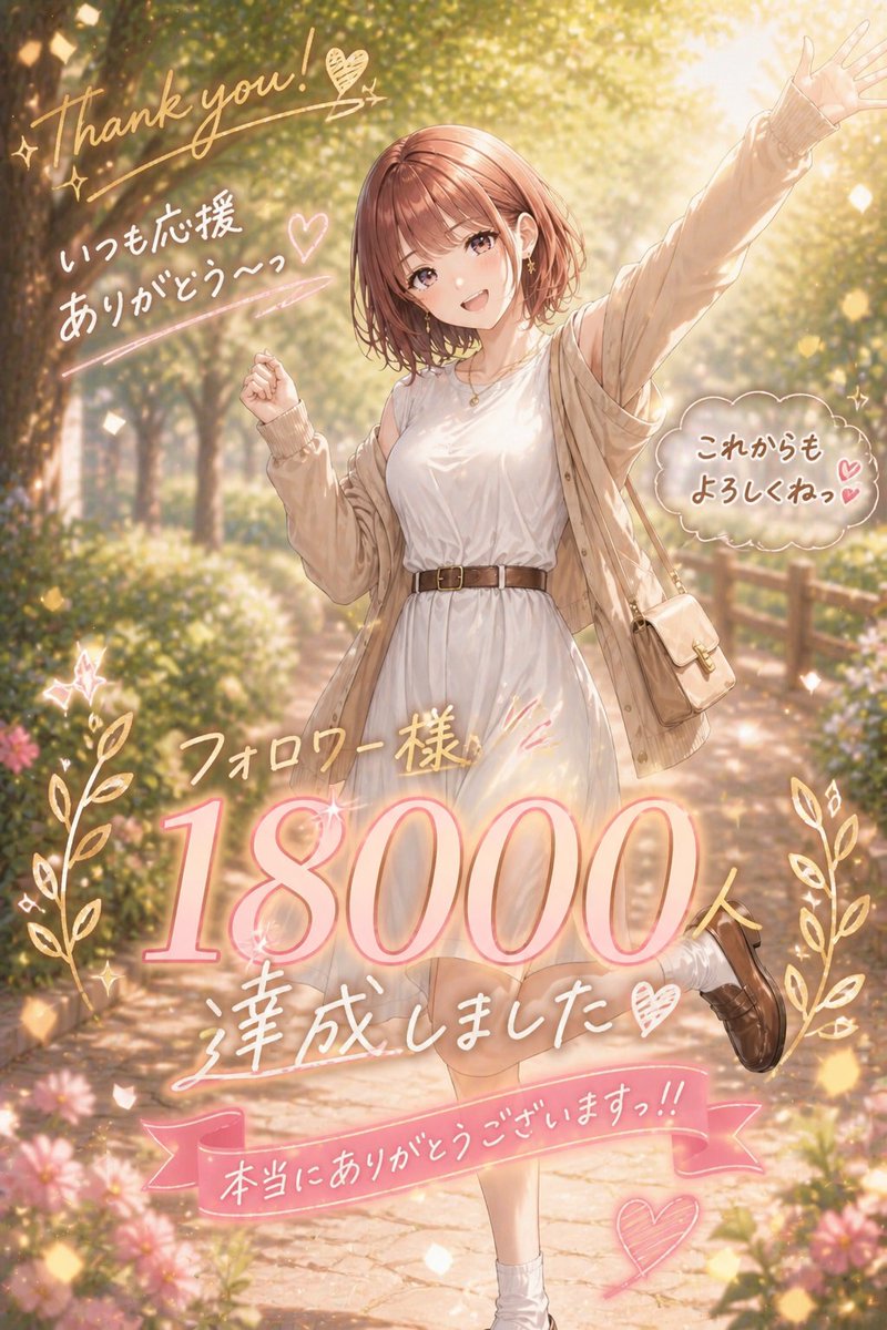 のんちゃん。ご確認お願いします♡♡ ───── ·✧· ───── · · 1️⃣8⃣0⃣0️⃣0️⃣人のありがとぅ