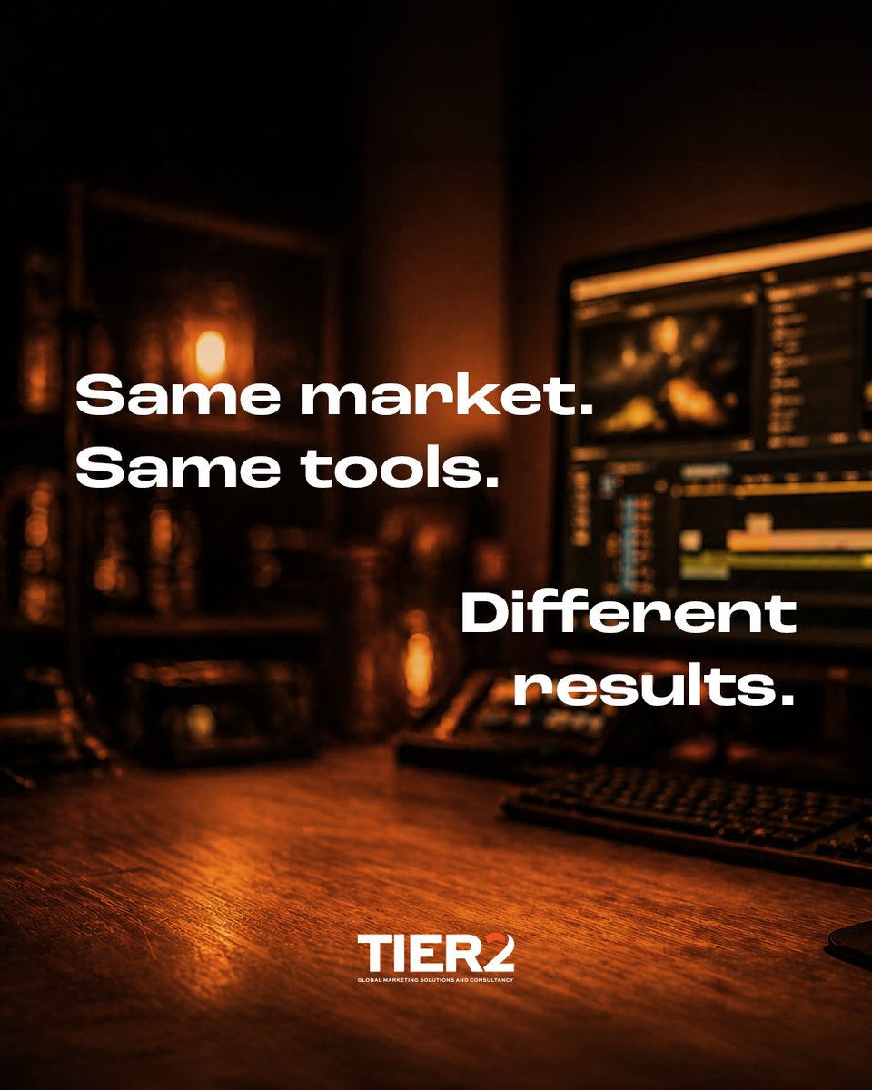 Tier2Global's tweet photo. In the market, it is rarely budget that makes the difference. What makes the difference is how clearly a brand positions itself.

Your competitor may be pulling ahead not because they spend more but because they have a stronger answer to "why us?" https://t.co/JBzTPCECZA