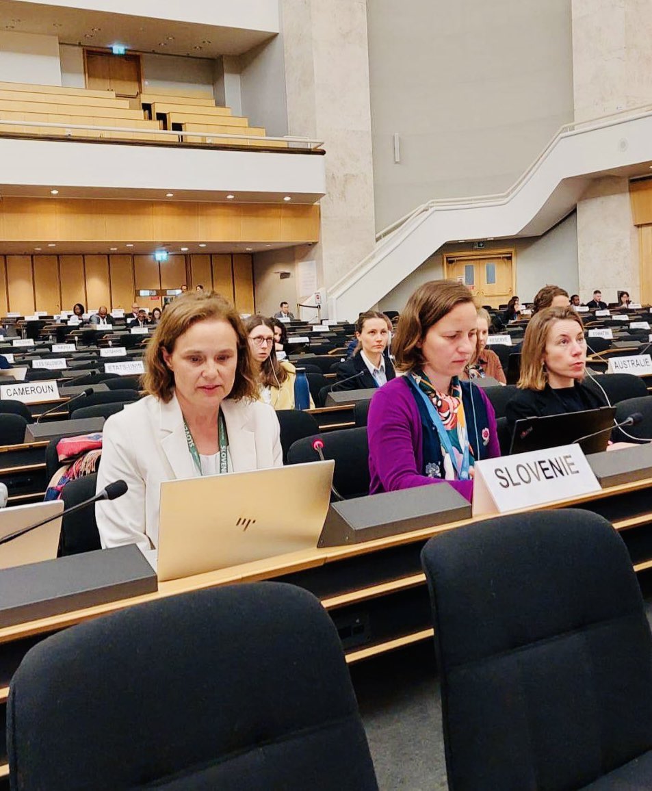 SLOtoUNGeneva's tweet image. #UPR52 began its session with review of #Namibia. 

🇸🇮 recommended 🇳🇦 to:

👉 further strengthen implementation of legislation &amp;amp; policies, particularly in areas of protection of vulnerable groups and access to #justice

👉 ensure continued efforts to prevent and combat #GBV .