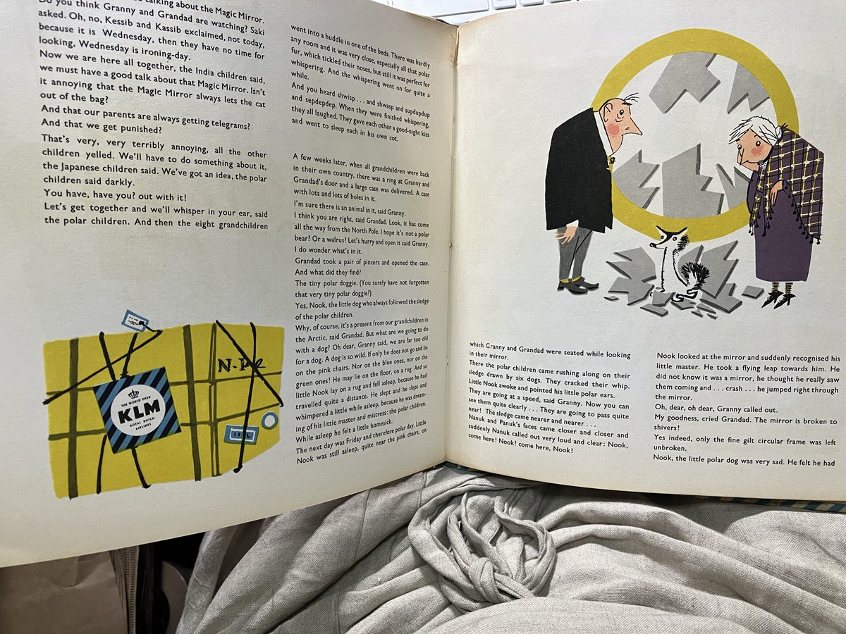 KLMオランダ航空が刊行した『MAGIC MIRROR』fiep westendorp。デザイン