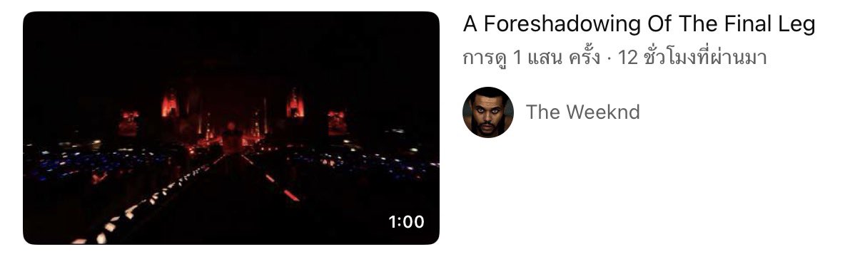 The Weeknd Thailand 🇹🇭 tweet media