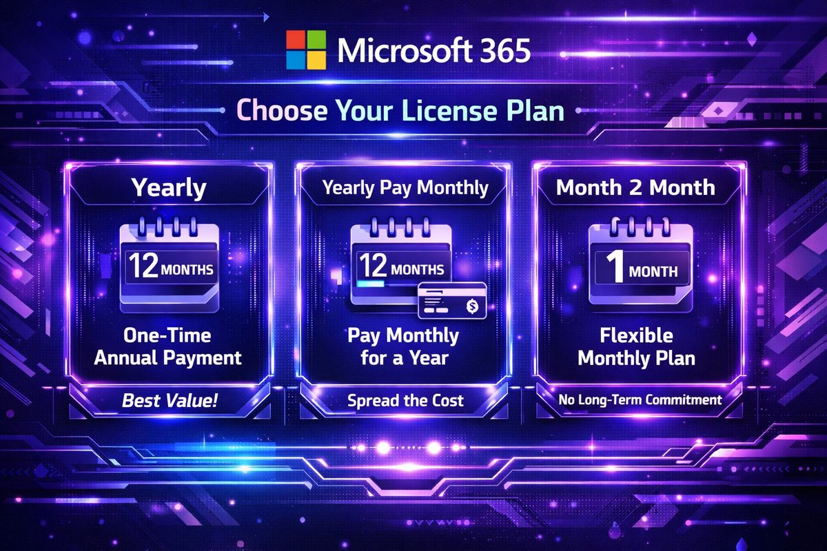 AMLMidlandsLtd's tweet photo. Are you aware that we AML offers 3 different License Solutions, You can Mix and Match as well.  #itiseasyisntit  #MS365 https://t.co/7u9RG5z0aB