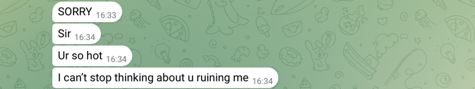 redflagmaster4's tweet photo. Begging to be the ruined is normal for you boys 😂 

It started with a one off Throne send... who's next?🤑 https://t.co/lR3v1jf6fY