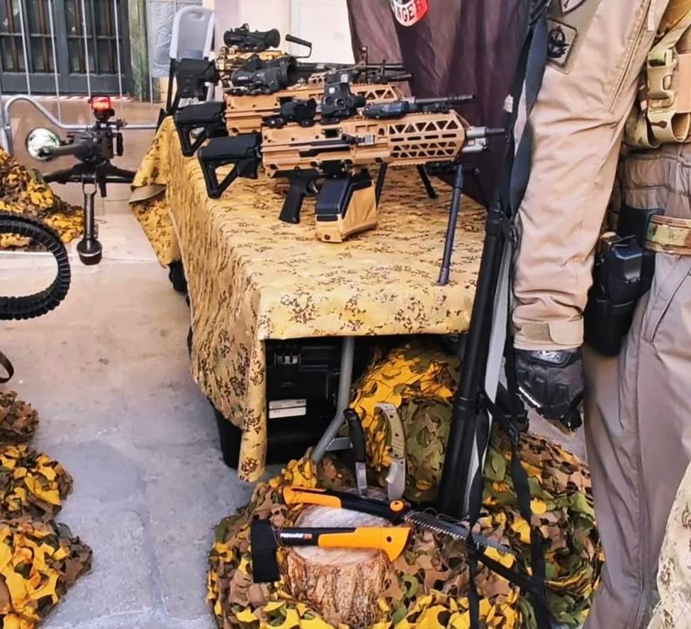 jmscaronte's tweet image. Italian Army special forces firearms and equipment display, May 2026
#Italy #SF