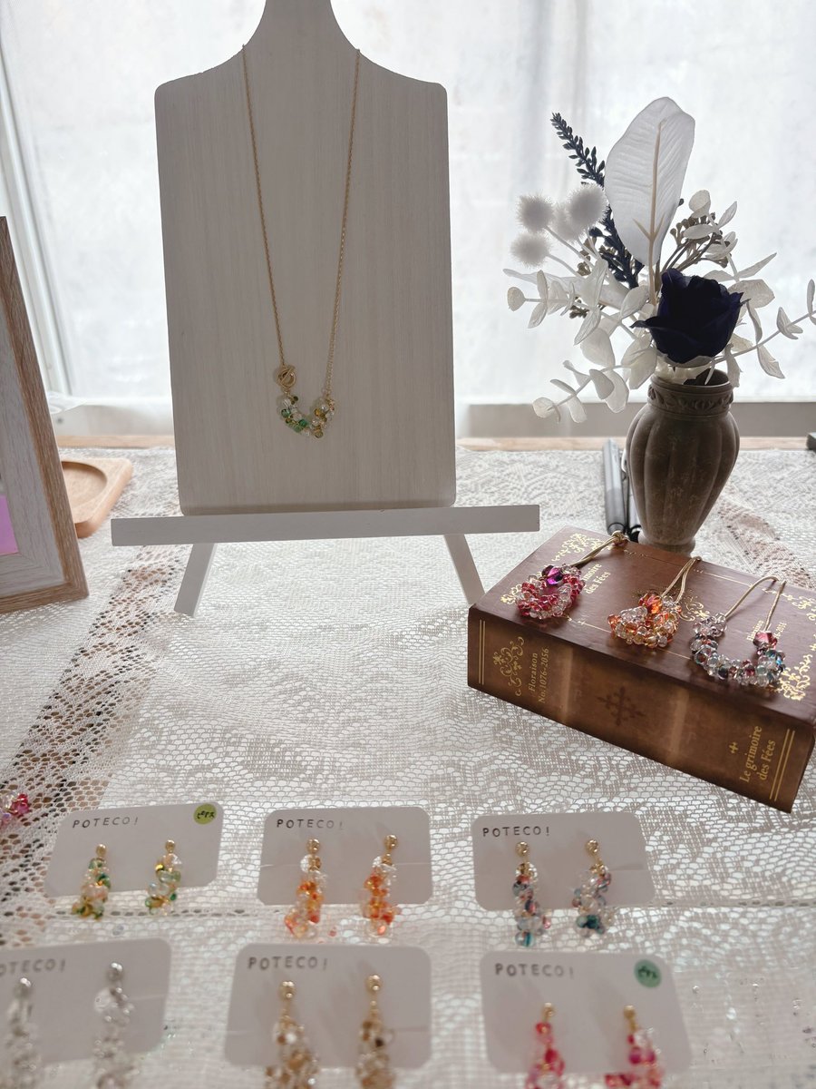 pizza_poteco's tweet photo. #ゴールデンウィークSNS展覧会2026
福岡でビーズアクセサリーを作っています💐 https://t.co/959DijJe9y
