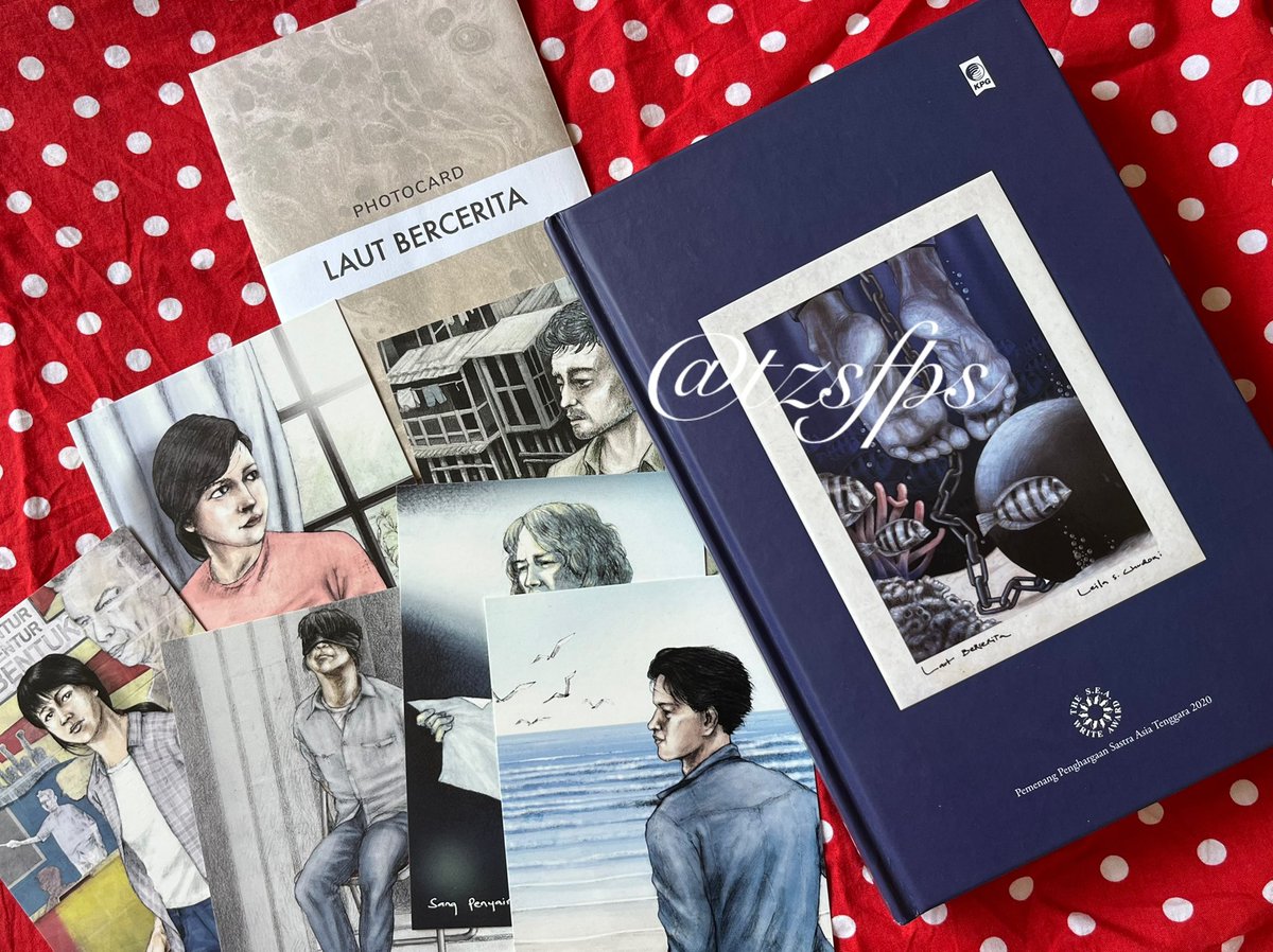 tzsfps's tweet photo. WTS Preloved Novel Laut Bercerita Hard Cover — Leila S. Chudori ✿ 𓏲ּ𝄢

𝟴𝟱𝗞 inc. bookmark and photocards
very good condi ₊⊹ 100% original
split pay: book payment by tf, checkout ongkir by 🍊

any questions or if you’re interested, please DM me <𝟑 .ᐟ
#wts #zonauang https://t.co/C9KW4RsWDU