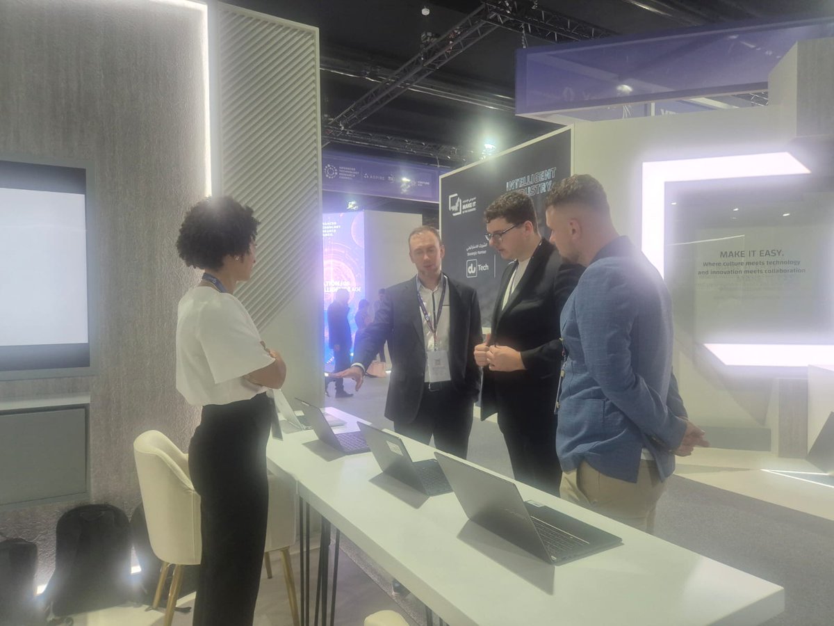 AlphaData's tweet photo. Experience Agentic AI in action at ADNEC Centre Abu Dhabi.

Visit Alpha Data + @IntelBusiness at Stand 13-IH27 to see how #AgenticAI on #Intel #AIPC is transforming industrial workflows with high-speed, localized performance.

#AlphaData #Intel #MIITE2026 #AbuDhabi #UAE https://t.co/vLkfegKHfi