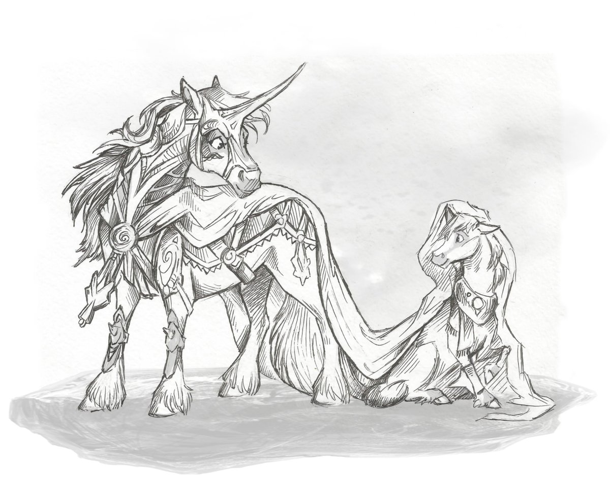 Taski_Guru's tweet image. Line art of fantasy equine knight adoptables (closed)
#lineart #mare #unicorns #line_art #seasonedwarrior #horseoc #draft_horse