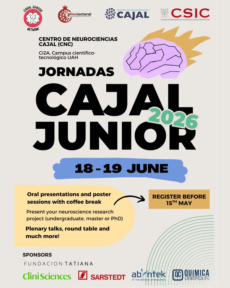 Centro de Neurociencias Cajal - CSIC tweet media
