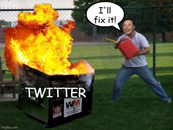 whitecuck46's tweet photo. Im apparently a spam account because I like and repost things. This app was so much better before the dumpster fire of a moron bought it. https://t.co/oscF9jY8nz