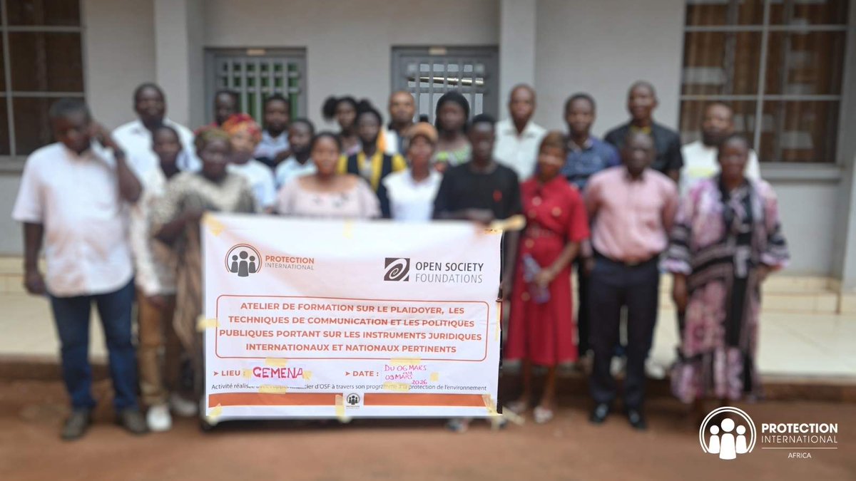 PI_AfricaHub's tweet image. At PIA, protecting #HumanRights Defenders is our commitment ❤️
We stand where it matters most ,sharing the pressure, the uncertainty, and the difficult choices alongside defenders.
Strengthening capacity. Standing together. Ensuring no one is alone.

Because every defender