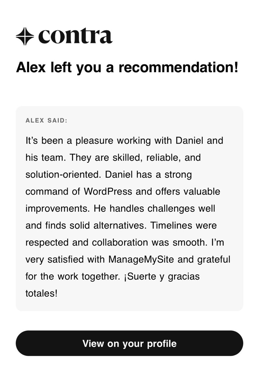 Daniel • WordPress Engineer tweet media
