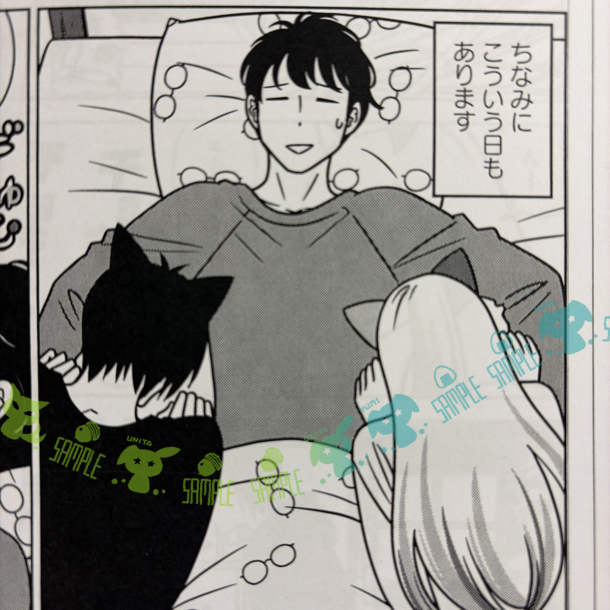 「ねこまた印の染物屋さん」2巻(最終巻)
単行本作業中
自分で描いておいてアレなんだけど、めがね柄のふとんカバーはちょっとどきっとするなー
ミコは三毛猫柄、クコは黒猫柄です 