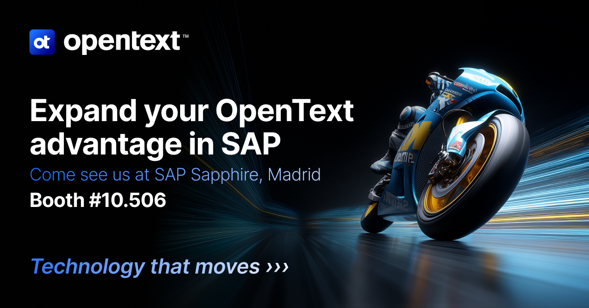 OpenText tweet media