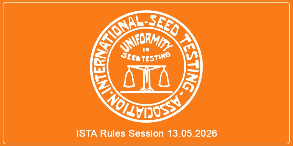 ISTA - International Seed Testing Association tweet media