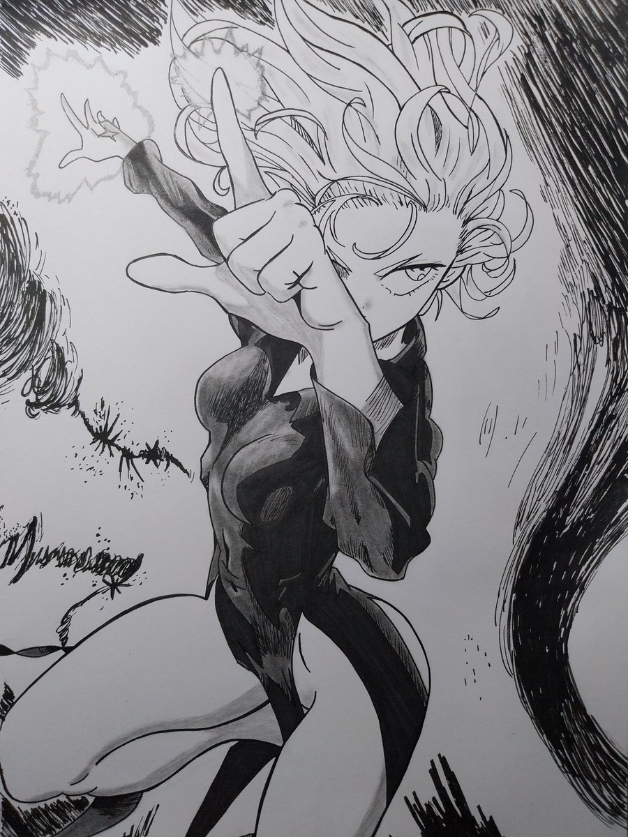 タツマキ🌪
Original artwork by Yusuke Murata 

#ワンパンマン #OnePunchMan