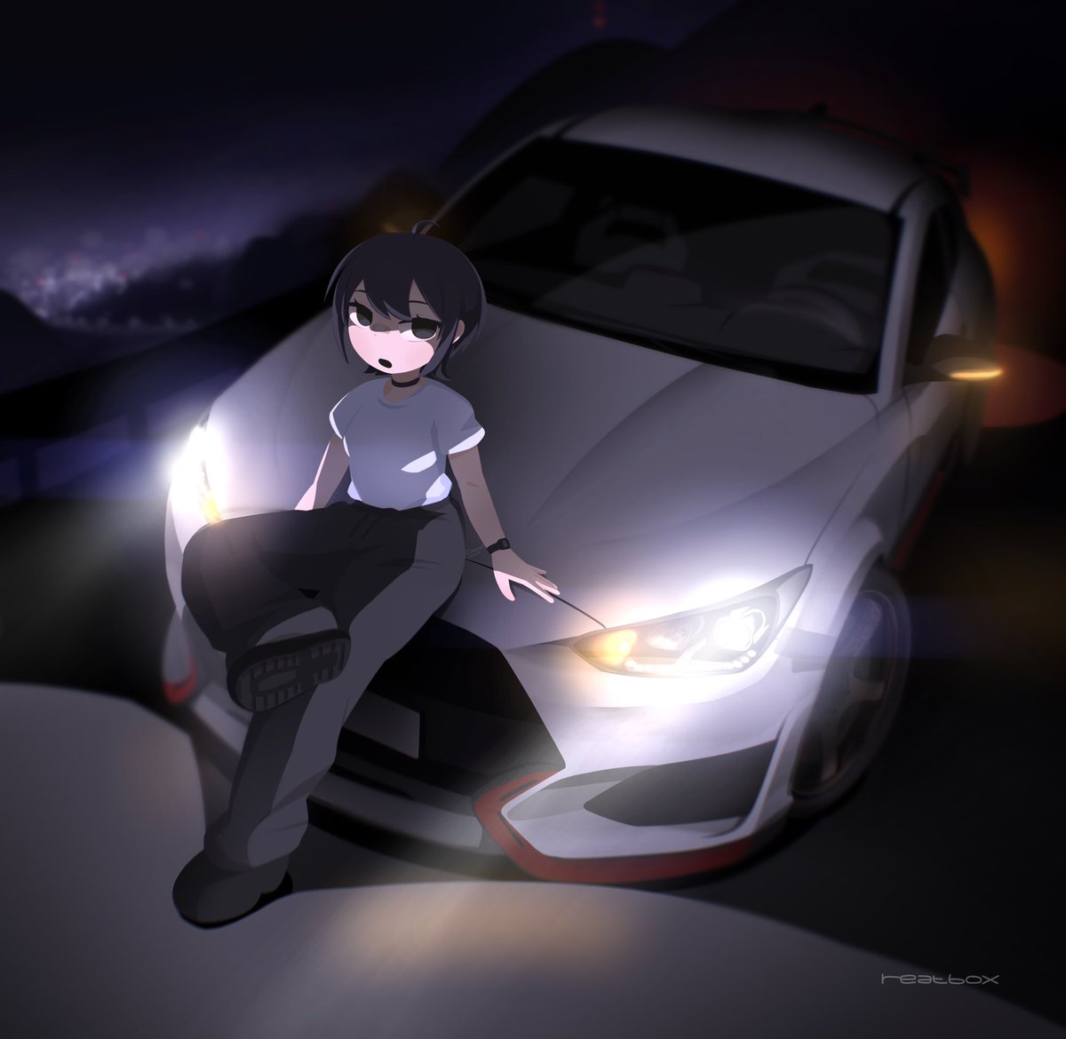 reatboox's tweet photo. 🚗🌃 https://t.co/PtQYB1oPAN
