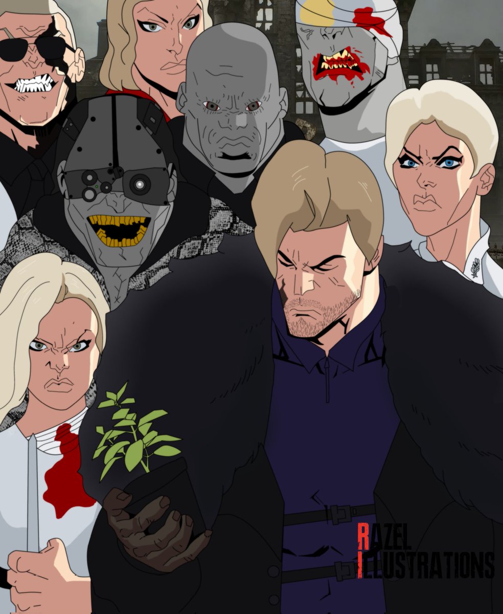 RazeBerry_04's tweet photo. We are the Requiem of the Evil Residents

#art #residentevil #invincible #Meme #artwork #digitalarwork https://t.co/CTWcwFyIsP