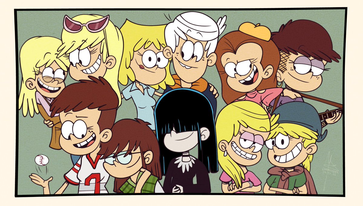_LoudDefender's tweet photo. Happy 10th birthday #TheLoudHouse!

I don't know what I would've been doing all this time without this precious family growing up. ❤️

#fanart #10thanniversary https://t.co/drOHg5Kraj