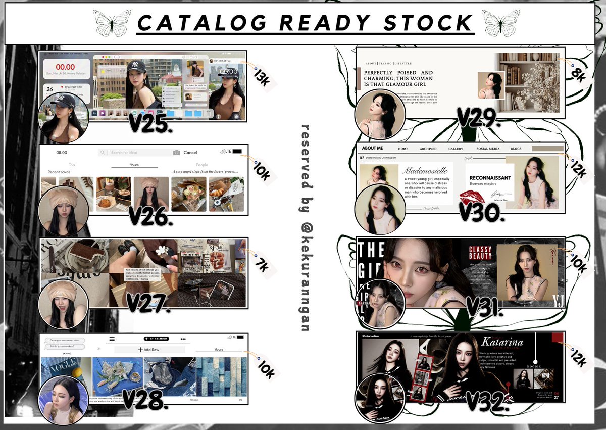 walzuh's tweet photo. @blossoimz Buat kalian yang cari layout aesthetic di @.xxsoolle ada banyak ini beberapa Ready yang ada cek selengkap nya disana!✨ https://t.co/aporDhE9mX