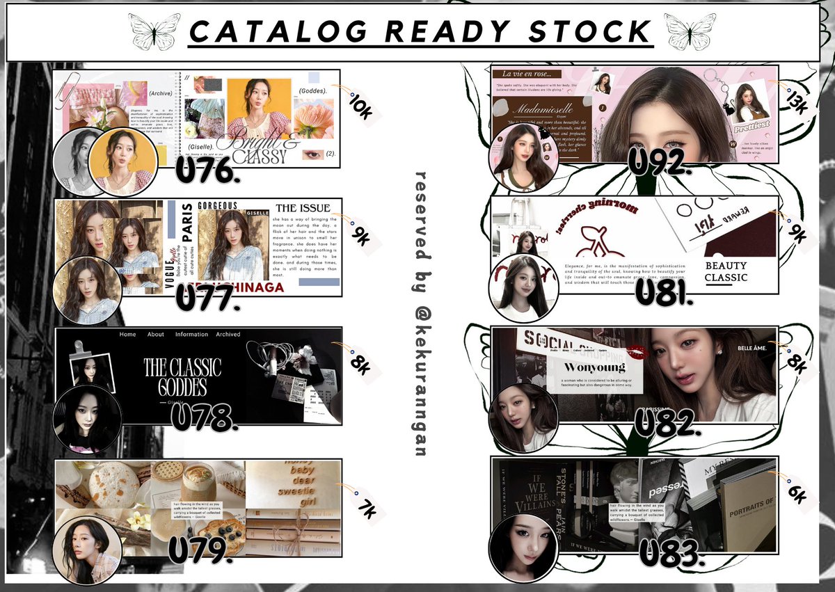 walzuh's tweet photo. @blossoimz Buat kalian yang cari layout aesthetic di @.xxsoolle ada banyak ini beberapa Ready yang ada cek selengkap nya disana!✨ https://t.co/aporDhE9mX