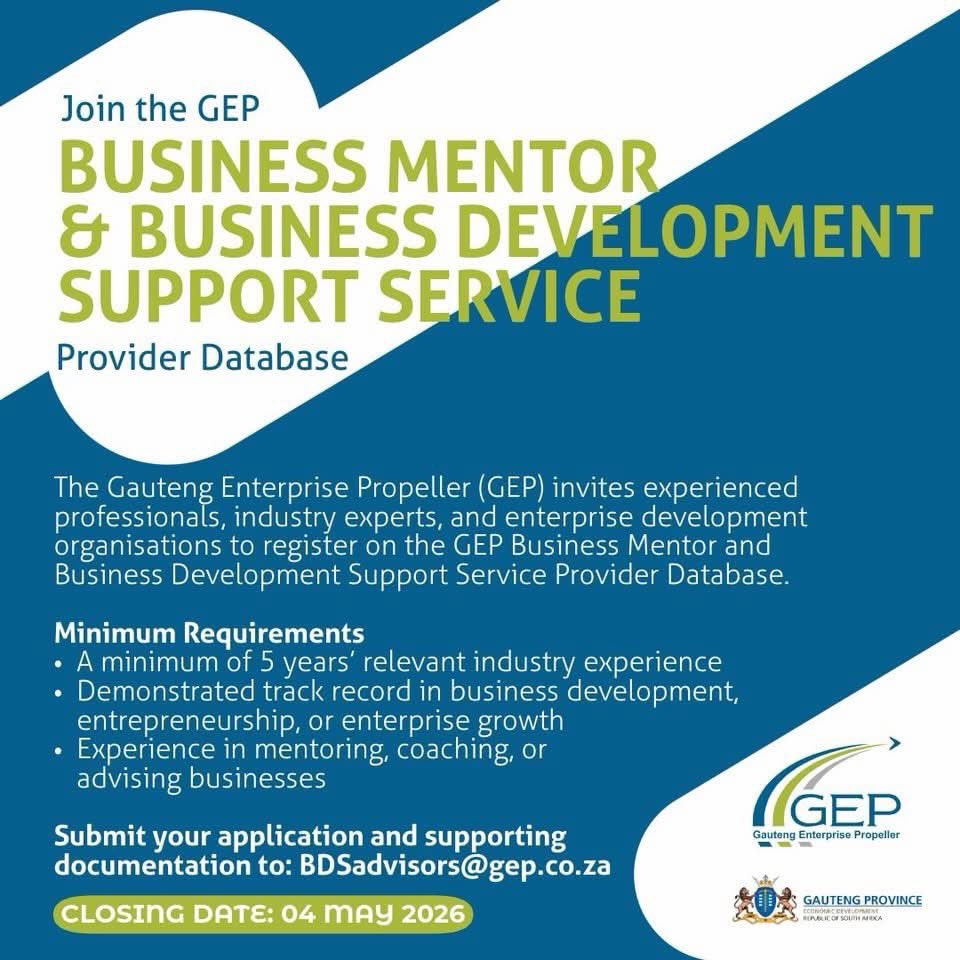 Gauteng Enterprise Propeller tweet media