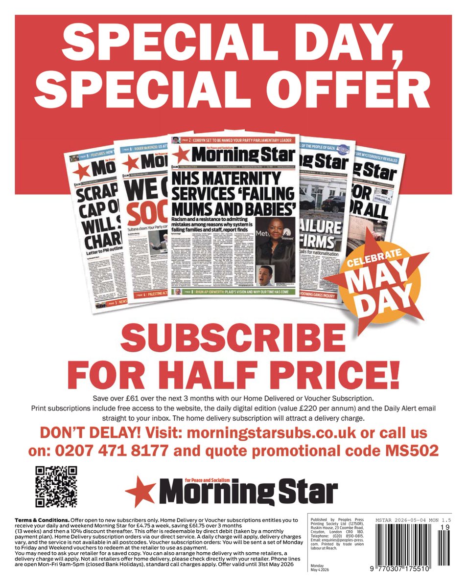 Morning Star tweet media