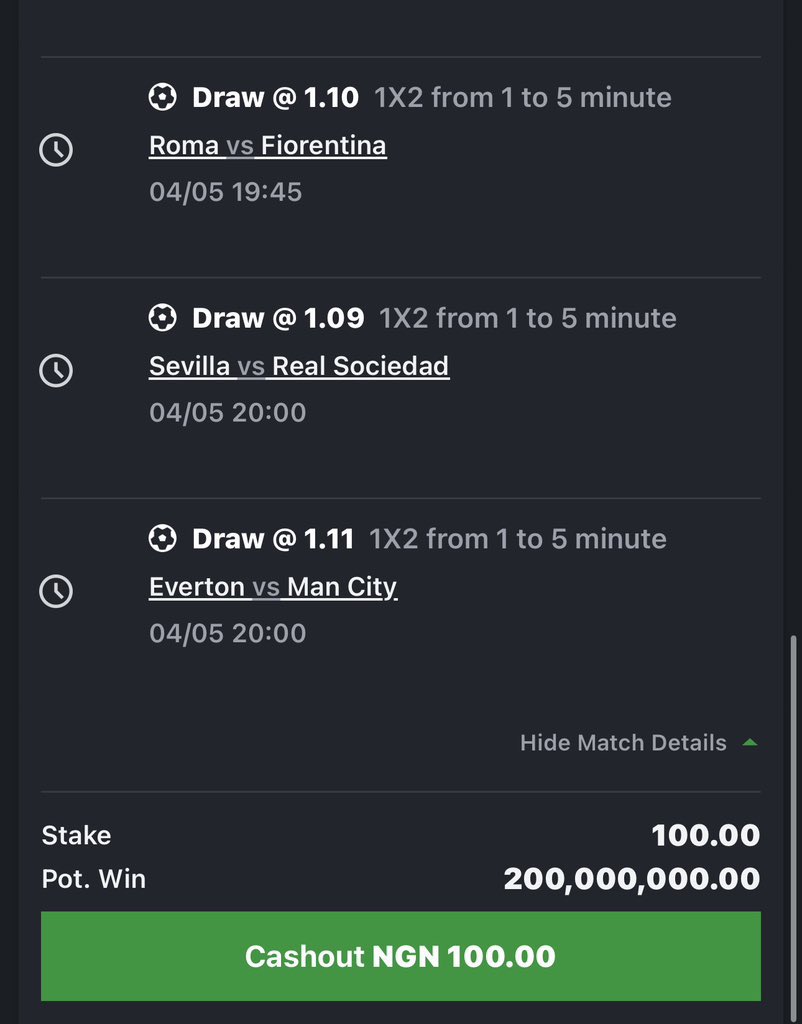 Legit daily Sure Fixed Match 🏆💯 tweet media