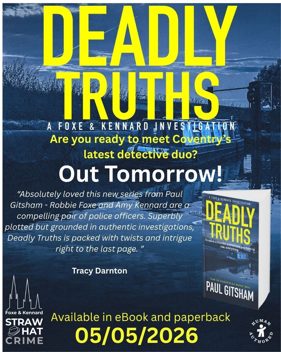 Dr Paul Gitsham (Deadly Truths: Foxe & Kennard 1) tweet media
