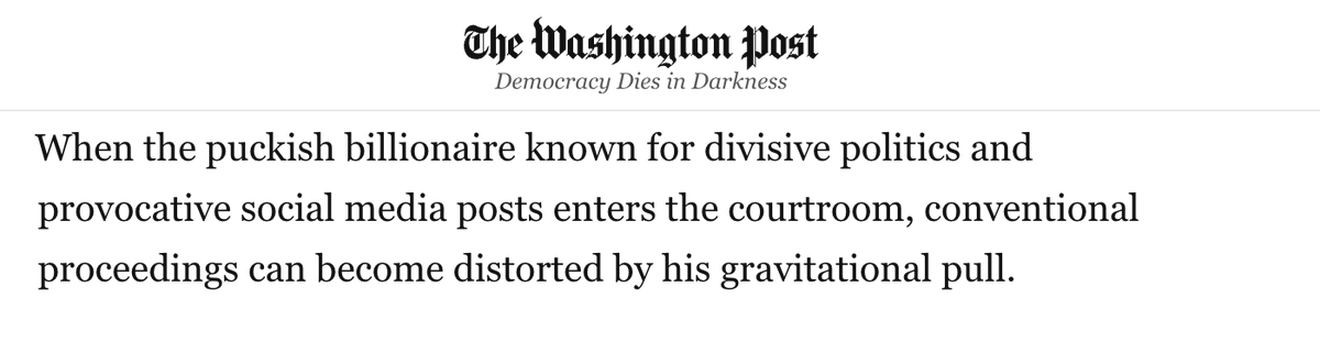 This is one hell of a way to describe Direct Contempt of Court

Guess Musk and Trump really are above the law