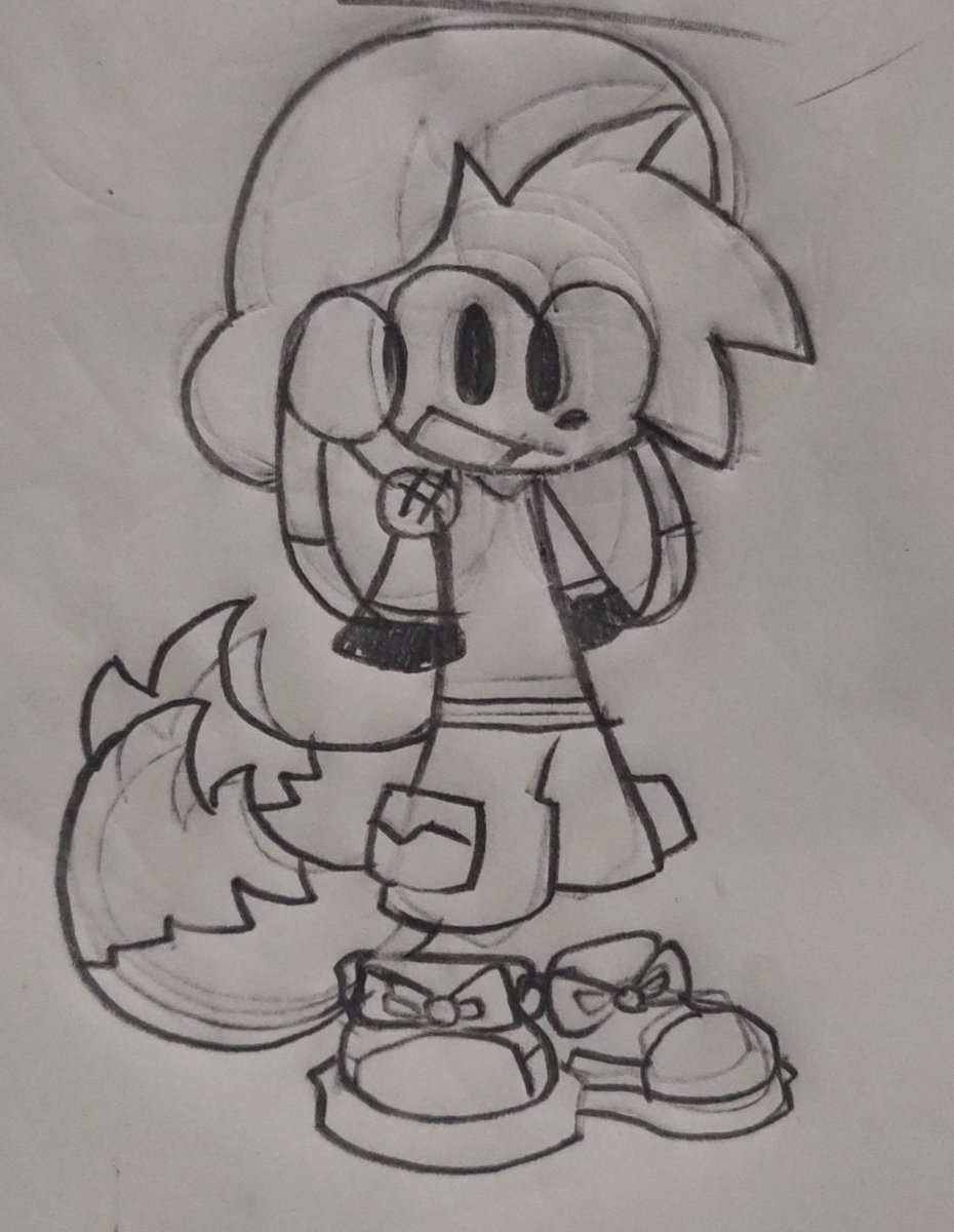 DAVIZ_ART's tweet photo. Aquí asiendo el boceto de mi oc https://t.co/mRyj3IQbM5