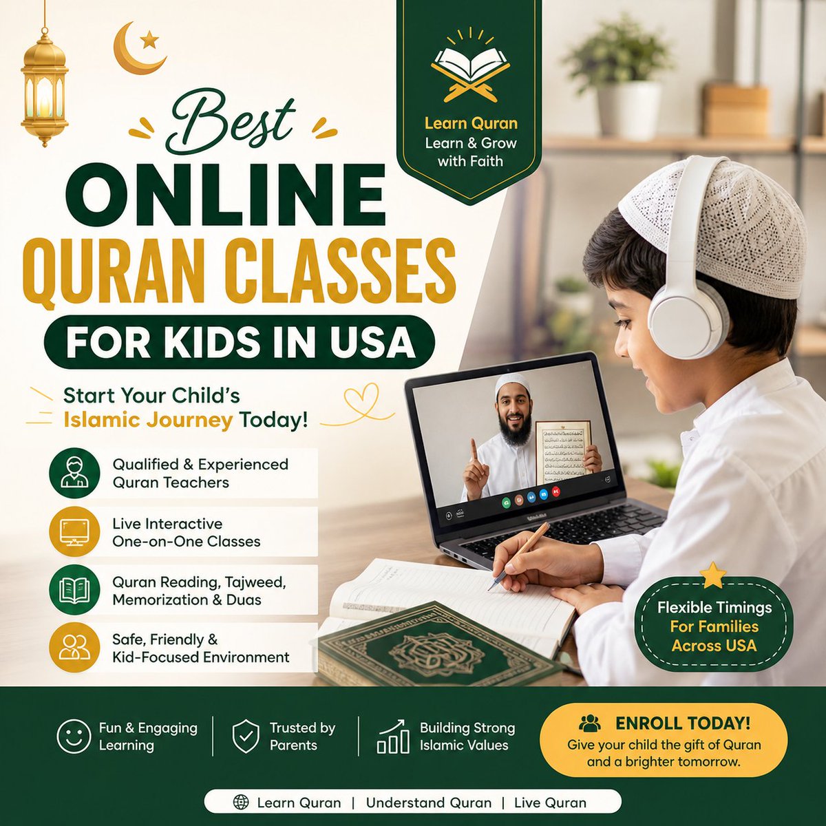 Best Online Quran Classes for Kids in USA Help your child learn the ...