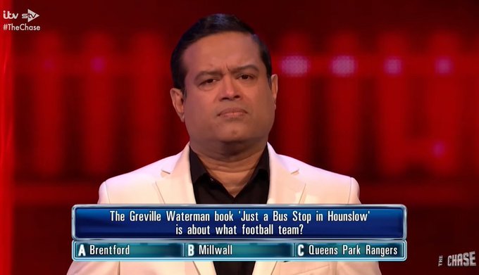 ExtremeFootbal4's tweet image. The Greville Waterman book 'Just a Bus Stop in Hounslow' is about what football team?

A. Brentford
B. Millwall
C. Queens Park Rangers