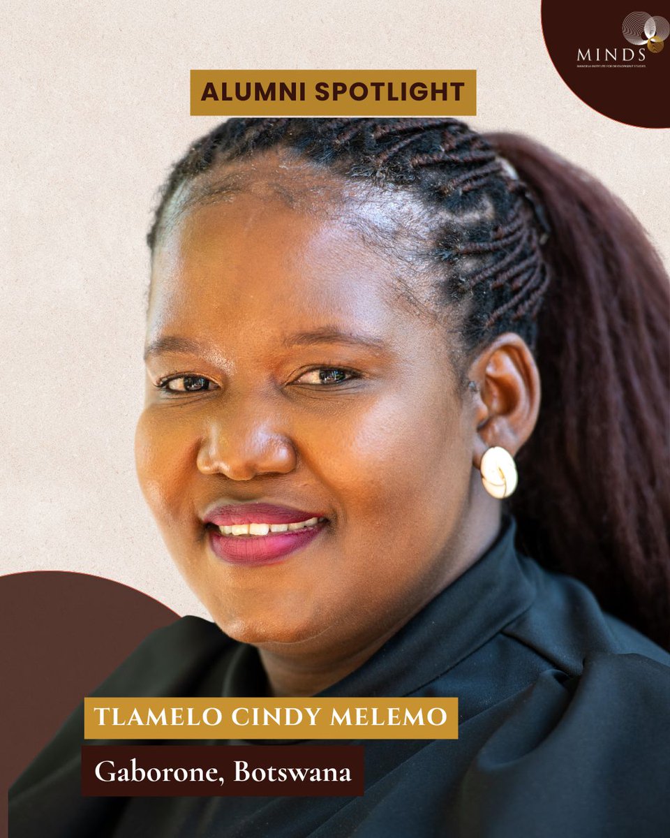 MINDSAfrica's tweet image. We’re proud to spotlight @TlameloCindy 🇧🇼, MINDS AYNM Alumna and tech entrepreneur. Founder of Softberry Solutions &amp;amp; Sebaga Africa, and leader of WoTech Botswana—driving innovation and empowering women in tech.
#MINDSAlumni #AYNM #WomenInTech #AfricanLeadership
