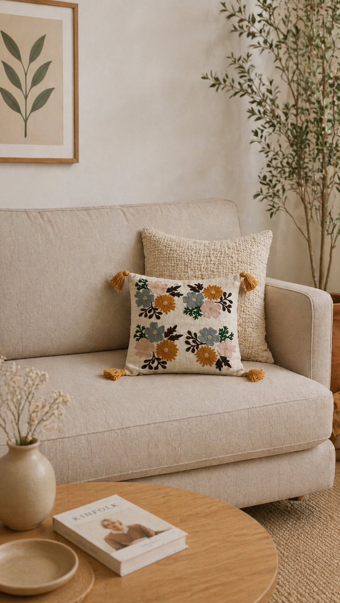 Cotton_Treasure's tweet image. Elevate your living space with premium embroidered cushion covers crafted from high-quality cotton—where elegance meets comfort. Perfect for modern homes! #cottontreasure #home #elegance #comfort #everydayluxury #cushioncover #premium