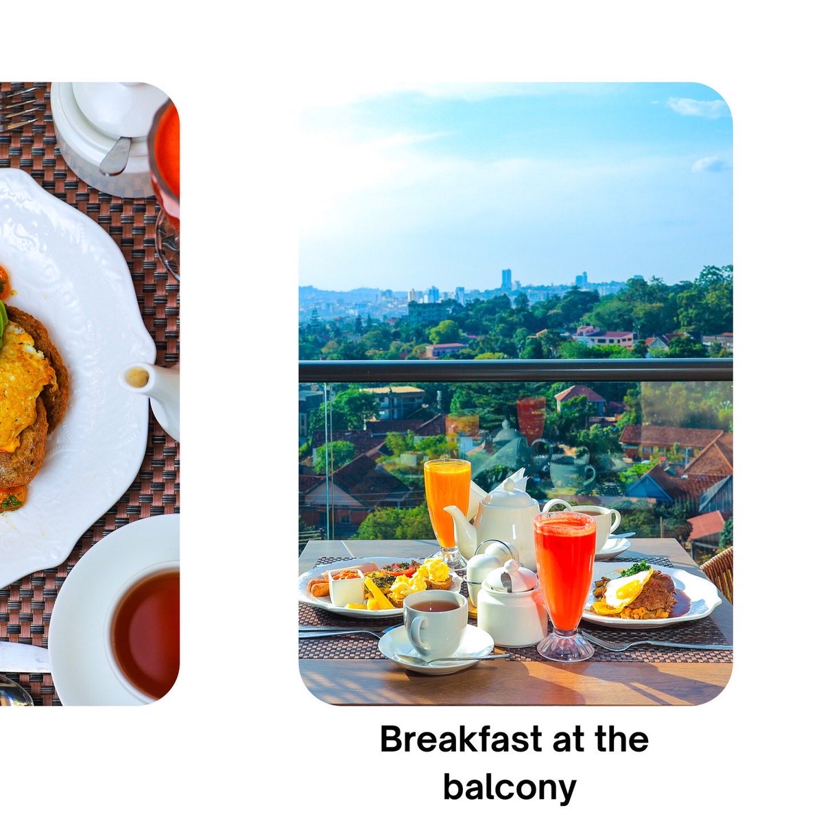 abrishhotel's tweet photo. From slow breakfast mornings to elegant rooftop dinners under the city lights ✨

Every moment is thoughtfully curated for guests who appreciate refined taste, breathtaking views, and unforgettable experiences.

Reserve your table and indulge in the experience on Tel: +256749307444 / +256740821873
Email: info@abrishhotel.com
https://t.co/6PMeNrkBQL
Or visit us on Dr. William Kalema Drive - Muyenga Tankhill, Kampala
