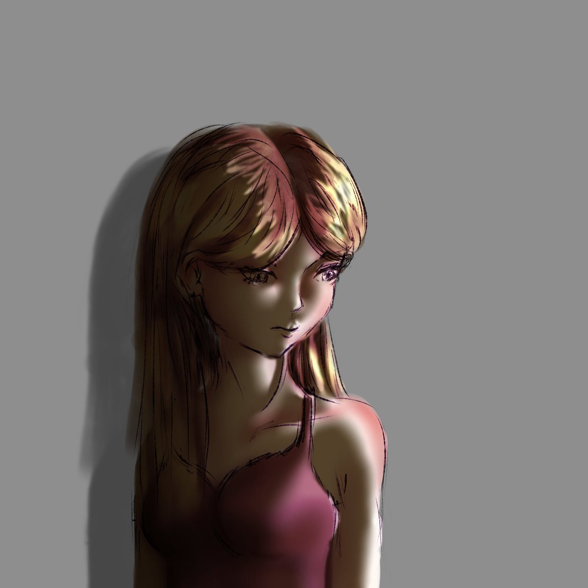 VKMochiii's tweet image. #daily sketch thing 
getting better on lighting
#artmootsㅤㅤㅤㅤ #ArtistOnTwitter