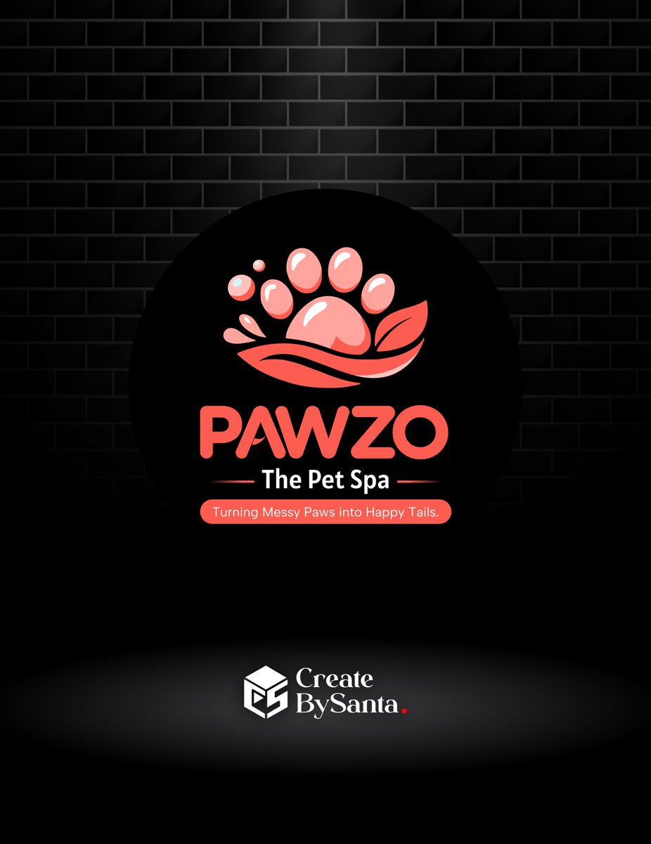 Createbysanta's tweet photo. PAWZO 🐾 | The Pet Spa

Turning messy paws into happy tails 🐶✨

📩 Contact: +91 8681846709
📧 [createbysanta@gmail.com]

#logodesign #petbranding #petspa #graphicdesign #branding #logoinspiration #designreels #reelsindia #createbysanta #petbusiness #startupindia #explorepage https://t.co/Pd577Fhjop
