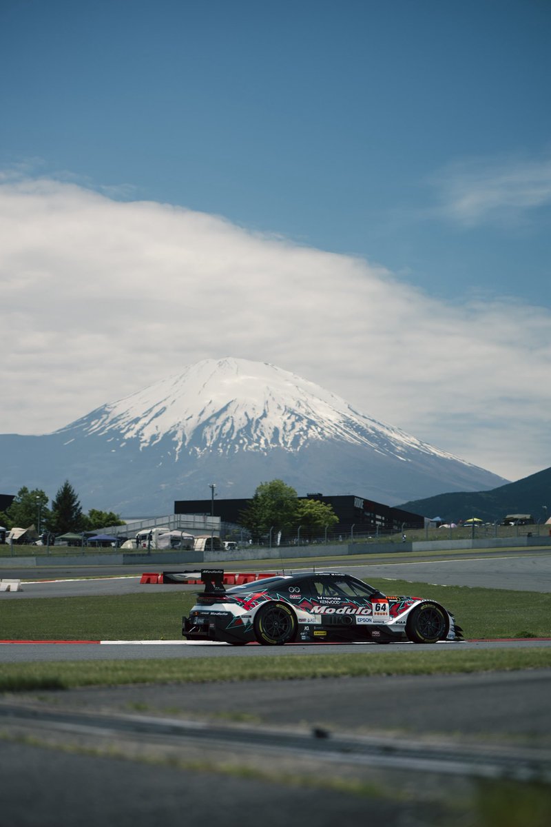 Honda_Access's tweet photo. #SUPERGT Rd.2 Fuji 

64号車は12位でフィニッシュ🏎🏁
 ※暫定結果です

たくさんの応援ありがとうございましたʕ•ᴥ•ʔ✨

次戦は8月1-2日に同じく富士スピードウェイで行われます。

#Modulo #SUPERGT 
#ModuloNakajimaRacing
#Modulo64 https://t.co/xBrNLRA3UM